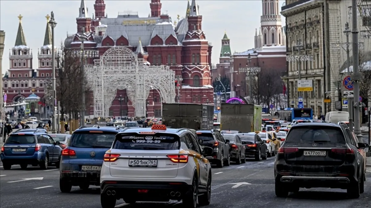 Rusya'da yeni otomobil satışlarında düşüş