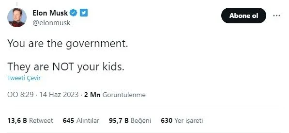Beyaz Saray LGBT terörüne teslim oldu! Skandal olaya tepkiler çığ gibi! Elon Musk’tan dikkat çeken çıkış: Onlar sizin çocuklarınız değil