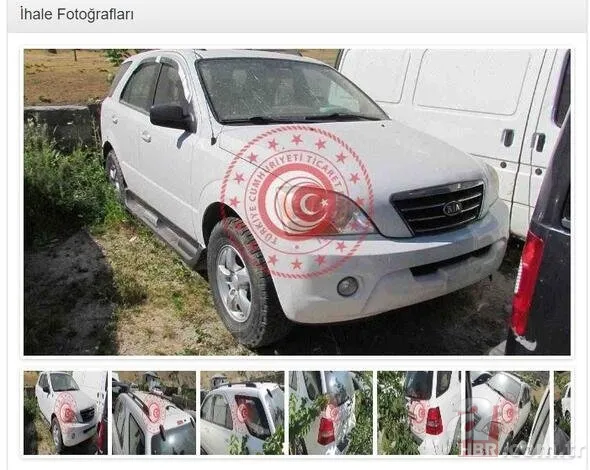 Ticaret Bakanlığı satışa çıkardı! 18 bin 750 liraya cip satılıyor 11