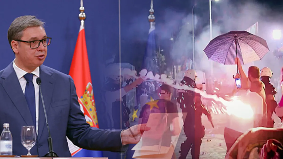 Sırbistan'da protestolar alevlendi! Hükümet destekçileri ile çatıştılar: 16’sı polis çok sayıda yaralı var