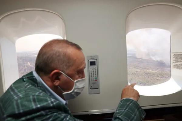 Son dakika: Başkan Erdoğan afet bölgesinde! Antalya ve Marmaris'te incelemelerde bulundu - 6