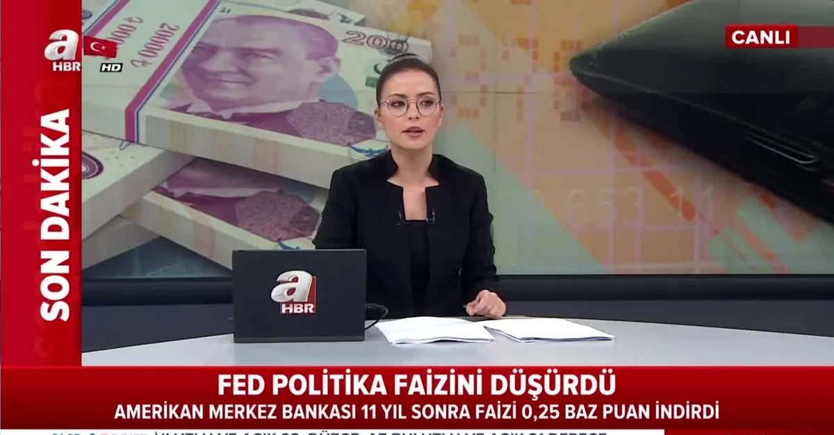 Son dakika: FED faiz kararını açıkladı! | Video