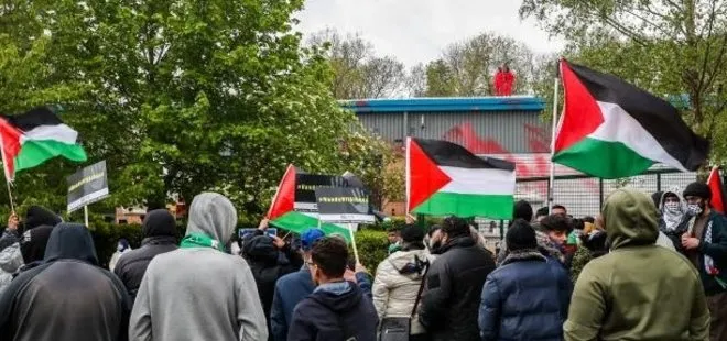 Filistin yanlısı eylemciler İsrail’in İngiltere’deki SİHA fabrikasında üretimi durdurdu