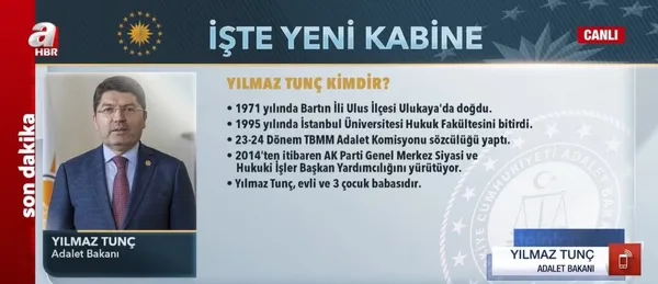 Türkiye’nin yeni bakanları A Haber’de! İşte Türkiye Yüzyılı’na dair ilk açıklamalar: Milletimizden dua bekliyoruz