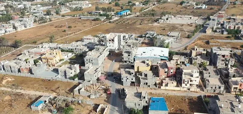 Hafter milislerinin Trablus'ta yol açtığı yıkım havadan görüntülendi