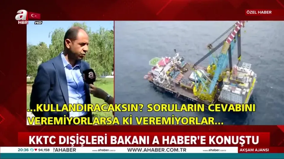KKTC Dışişleri Bakanı Kudret Özersay’dan ’Kapalı Maraş’ açıklaması | Video