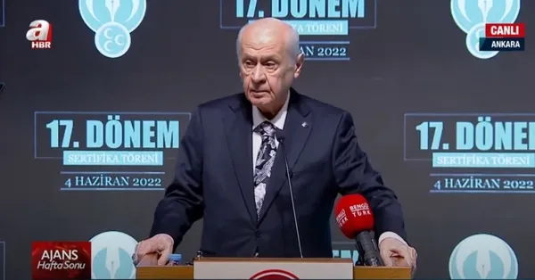 Son dakika | Devlet Bahçeli’den MHP Siyaset Okulu Sertifika töreninde önemli açıklamalar! Kılıçdaroğlu’na Demirtaş tepkisi