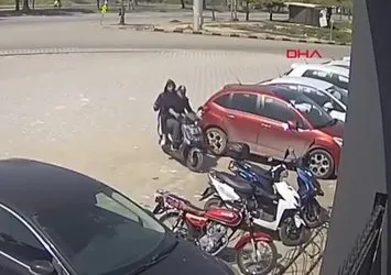 Çaldığı motosikletin çaldırdı