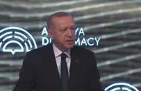 Son dakika: Antalya Diplomasi Forumu başladı! Başkan Erdoğan'dan önemli açıklamalar