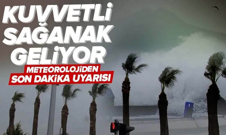 Meteorolojiden SON DAKİKA kuvvetli sağanak uyarısı | İstanbul Ankara İzmir’de hava nasıl olacak? 9-13 Ocak hava durumu