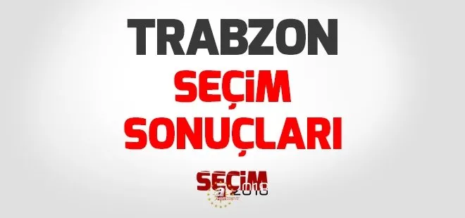 Trabzon Cumhurbaşkanlığı seçim sonuçları! Cumhurbaşkanı adayları Trabzon seçim sonuçları ve oy oranları