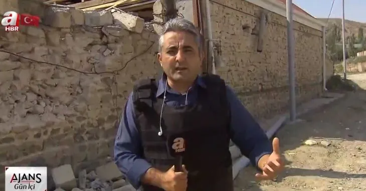 Son dakika: A Haber ekibi ilk kez görüntüledi! İşte Ermenistan’ın vurduğu ev