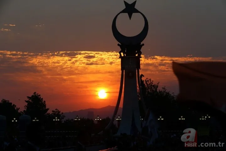 Beştepe'deki Şehitler Abidesi açıldı! Bakın o semboller ne anlama geliyor 13