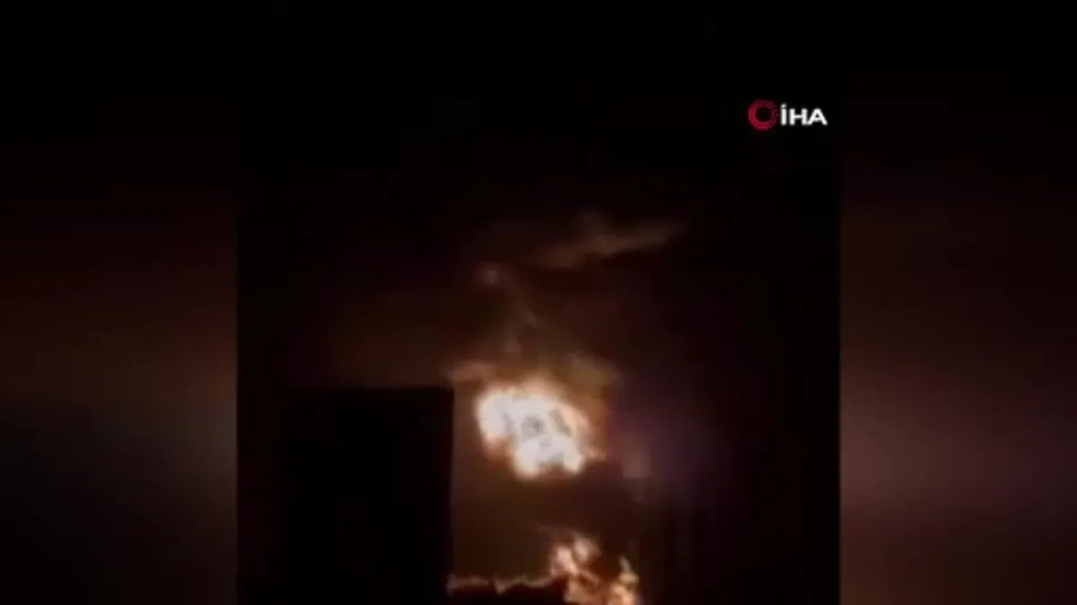 İran’da korkutan yangın
