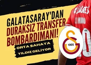 Galatasaray’dan duraksız transfer bombardımanı! Orta sahaya yıldız ismi getiriyor