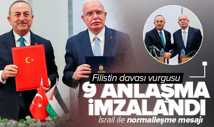 Son dakika: Dışişleri Bakanı Mevlüt Çavuşoğlu’ndan Ramallah’ta önemli açıklamalar