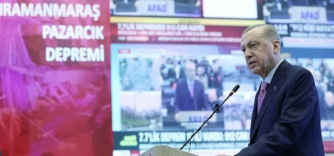 Başkan Erdoğan: Depremler sebebiyle 7 gün süreyle milli yas ilan edildi