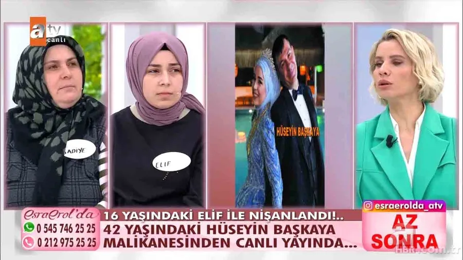 Tehdit şantaj taciz! Türkiye Esra Erol’daki bu olayı konuşuyor! 42 yaşındaki Hüseyin Başkaya Elif'i 16 yaşındayken kandırdı mı? Esra Erol ekibi o malikanede... 12