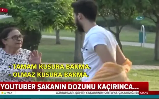 Youtuber sert kayaya çarptı!