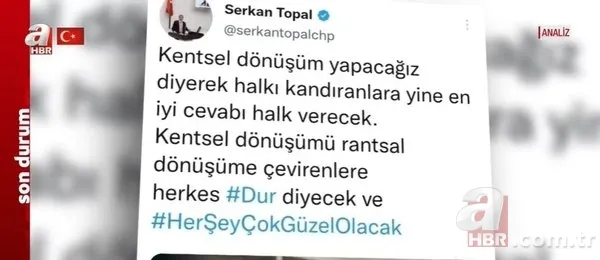 Muhalefetin kentsel dönüşüm karşıtlığı! Başkan Erdoğan bu video ile gözler önüne serdi 12