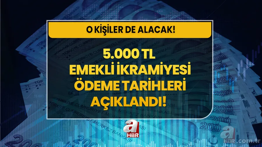 Emeklilere son dakika müjdesi! 5 bin TL ikramiye tarihi duyuruldu! SSK-BağKur tahsis numarasına göre ödeme takvimi! Şartları... 1