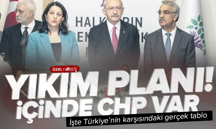 Yıkım planı! İçinde CHP var
