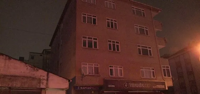 İstanbul'da hareketli gece: Çatlaklar oluşan binada yıkılma tehlikesi
