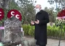 Başkan Erdoğan Türkeş’in kabrini ziyaret etti