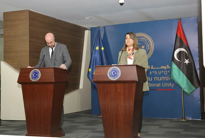 AB Konseyi Başkanı Charles Michel'den Libya'ya sürpriz ziyaret - 4