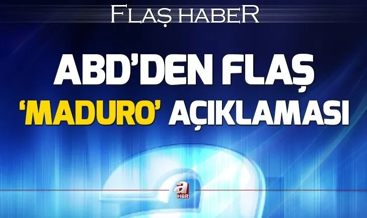 ABD'den Venezuela'ya askeri müdahale açıklaması - 1