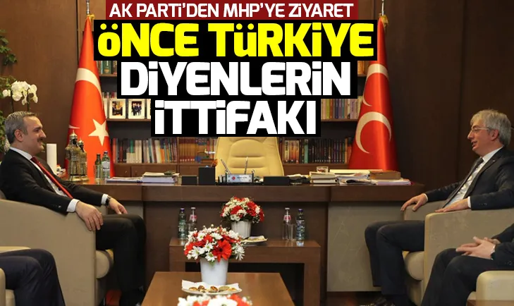 AK Partiden MHPye Cumhur İttifakı ziyareti
