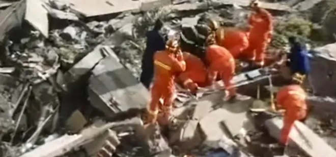 Son dakika: Çin’de otel çöktü: 1 ölü 10 kayıp