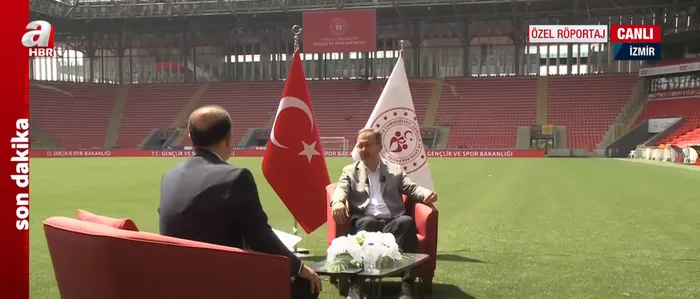 Gençlik ve Spor Bakanı Mehmet Muharrem Kasapoğlu A Haber'de - 4
