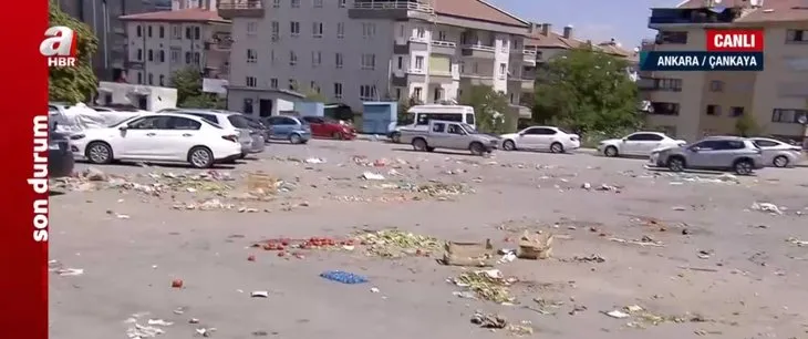 Ankara’da çöp krizi! Vatandaşlar güne böyle uyandı