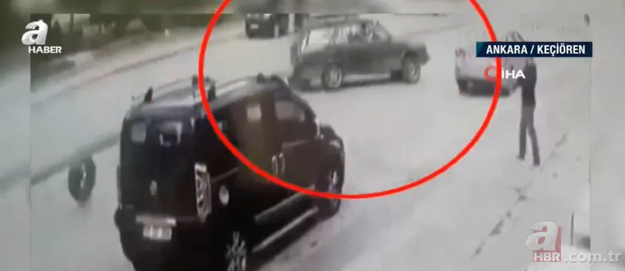 Ankara'da şaşkına çeviren kaza! Seyir halindeyken... 5