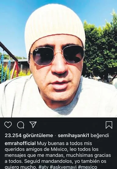 Atv’nin unutulmaz dizisi Aşk ve Mavi Meksika’da rekor kırdı! Dizinin başrolü Emrah hayranlarına jest yaptı