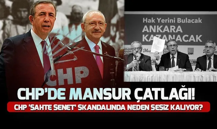 CHP Mansur Yavaş konusunda neden sessiz!