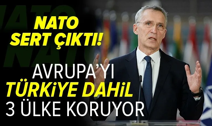 NATO Genel Sekreteri Jens Stoltenberg: Avrupa'yı Türkiye dahil 3 ülke koruyor