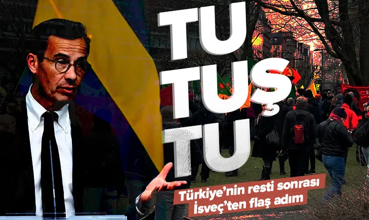 Türkiyenin resti sonrası İsveç tutuştu