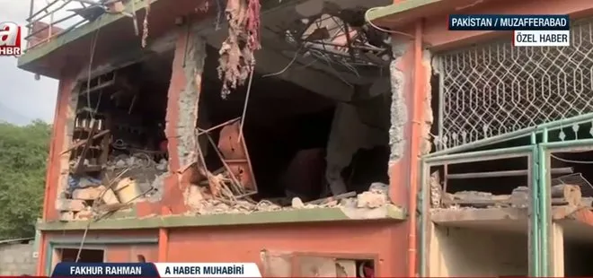 Hindistan’ın ’terör kampı’ dediği Bilal Camii kullanılamaz halde! Saldırı sonrası ilk görüntüler A Haber’de