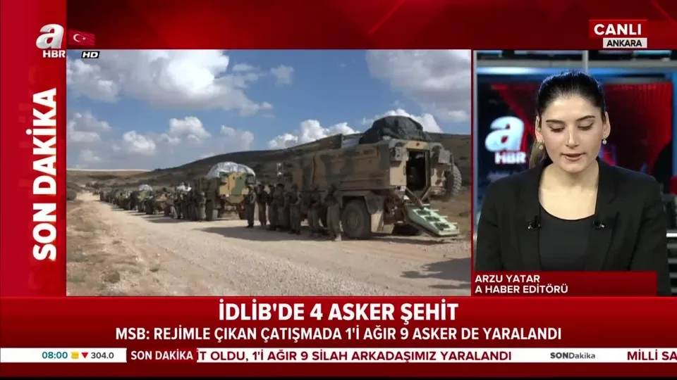 Son dakika: İdlib’de 4 askerimiz şehit oldu!