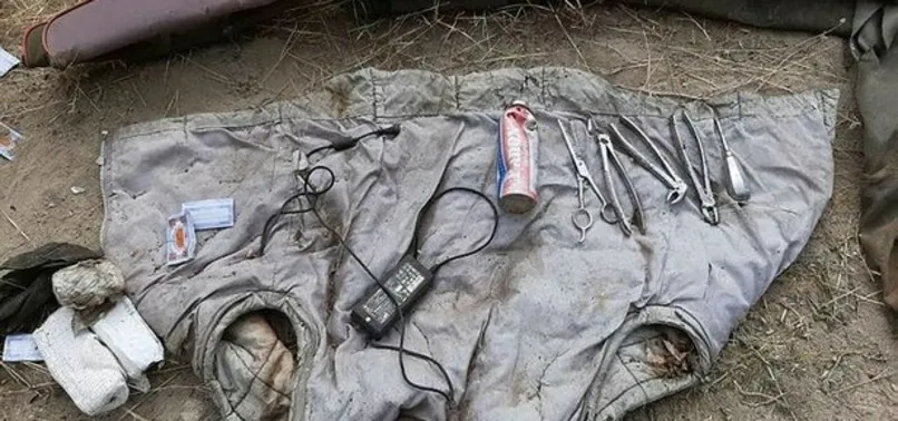 Son dakika: PKK'ya ağır darbe! Tunceli'de teröristlere ait 12 sığınak imha edildi