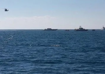 Yunanistan'da savaş uçağı düştü