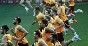 Galatasaray Zalgiris maçı hazırlıklarına başladı