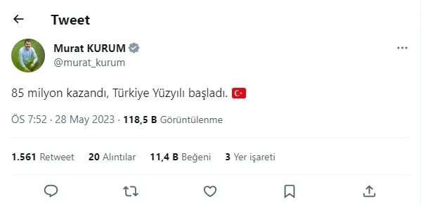 Dünya liderlerinden Başkan Recep Tayyip Erdoğan’a tebrik yağıyor!