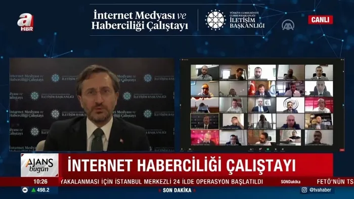 Son dakika: İletişim Başkanı Fahrettin Altun'dan İnternet Medyası Çalıştayı'nda önemli açıklamalar: Çarpıtma haber medya terörüdür - 2