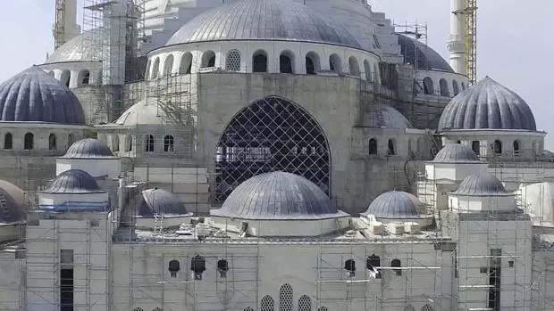 Çamlıca Camisi’nin yüzde 80’i tamamlandı