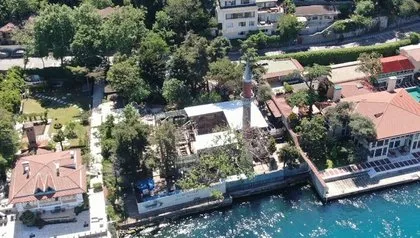 Üsküdar’da alevlere teslim olmuştu! İşte tarihi Vaniköy Camii’nin son hali böyle görüntülendi