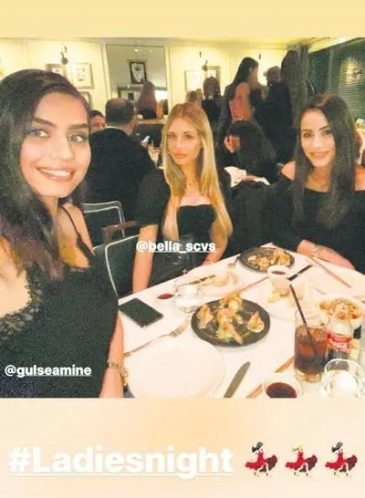 Mesut Özil’in eşi Amine Gülşe’den gövde gösterisi