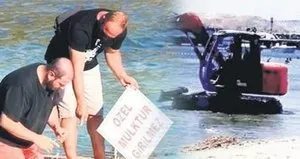 Yazlıkçıların sahil bencilliği!